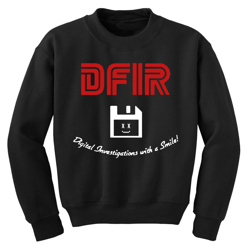 Dfir Digital Investigations With A Smile Youth Sweatshirt by Klangenan | Artistshot