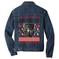 Christmas Pattern Men Denim Jacket | Artistshot