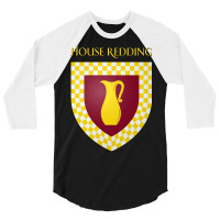 House Redding Coat Of Arms Heraldry Sigil   A Song 3/4 Sleeve Shirt | Artistshot