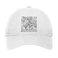 Music Notes Doodle Adjustable Cap | Artistshot