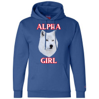 Cute White Wolf Alpha T Shirt Champion Hoodie | Artistshot