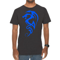 Distinctive Blue Dragon Vintage T-shirt | Artistshot