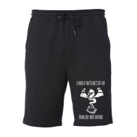 Easily Distracted Fleece Short | Artistshot