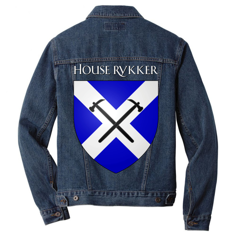 House Rykker Coat Of Arms Heraldry Sigil   A Song Men Denim Jacket | Artistshot