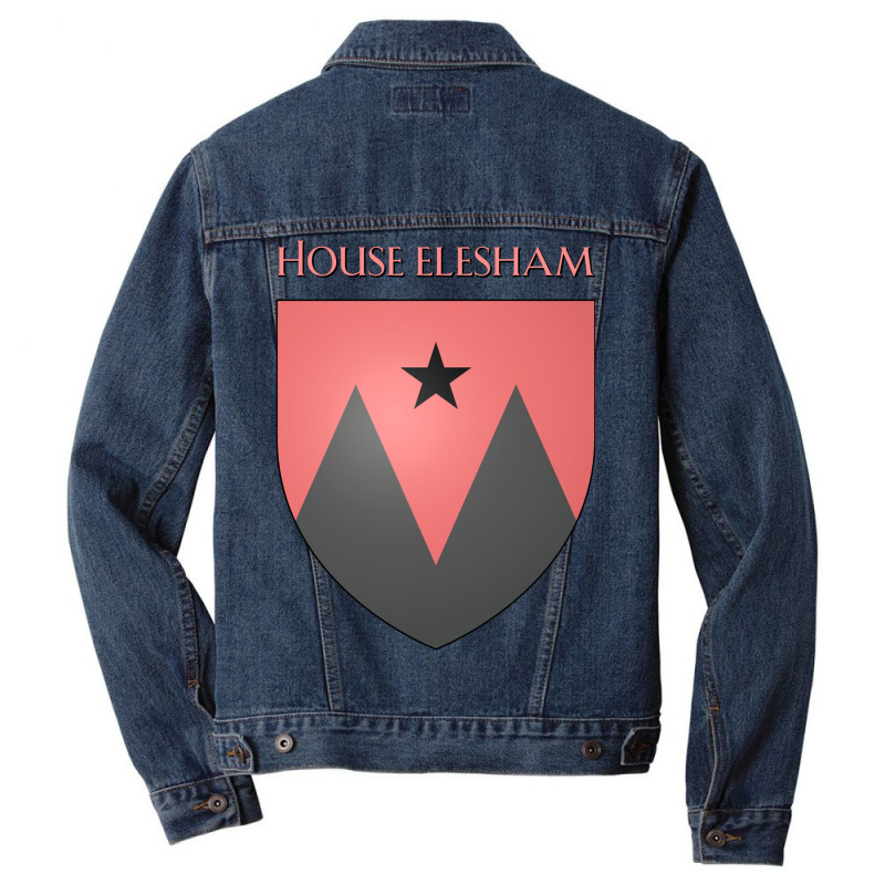 House Elesham Coat Of Arms Heraldry Sigil   A Song Men Denim Jacket | Artistshot