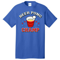 Beer Pong Champ Basic T-shirt | Artistshot