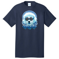 Pi Polar Bear Basic T-shirt | Artistshot