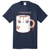 Coffee Break Basic T-shirt | Artistshot