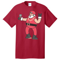 Lol Santa Basic T-shirt | Artistshot