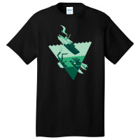 Bermuda Triangle Basic T-shirt | Artistshot