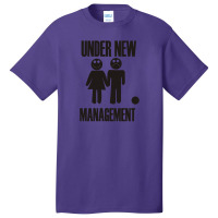 Under New Management Stag Night Wedding Mens Basic T-shirt | Artistshot