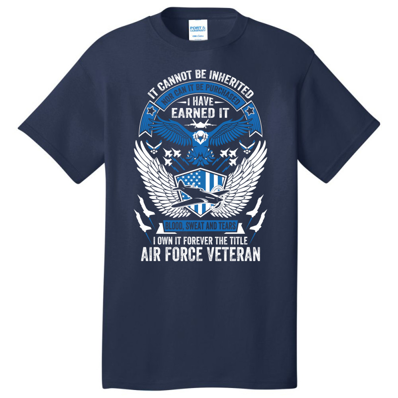 Air Force Veteran Basic T-shirt | Artistshot