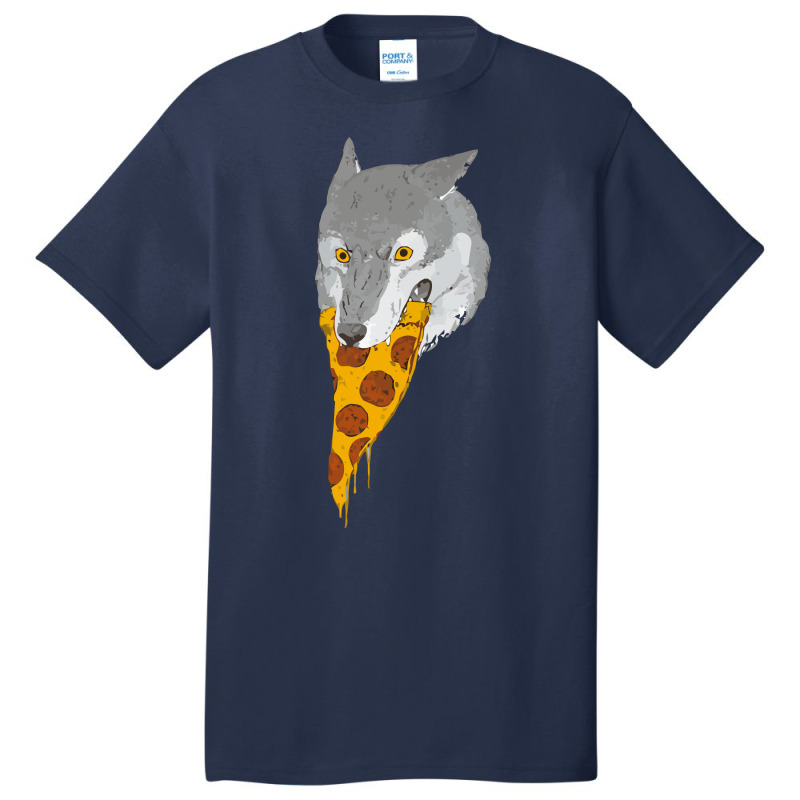 Pizza Wolf Basic T-shirt | Artistshot