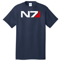 Mass Effect N7 Logo Basic T-shirt | Artistshot