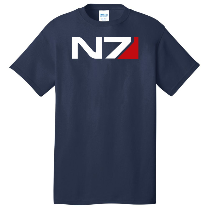 Mass Effect N7 Logo Basic T-shirt | Artistshot