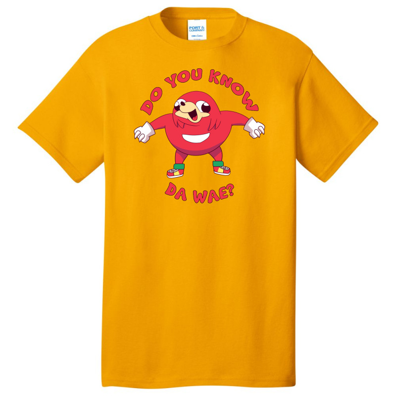 Ugandan Knuckles Do You Know Da Wae Basic T-shirt by tshiart | Artistshot