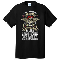 I'm A Veteran Uncle T Shirt Basic T-shirt | Artistshot