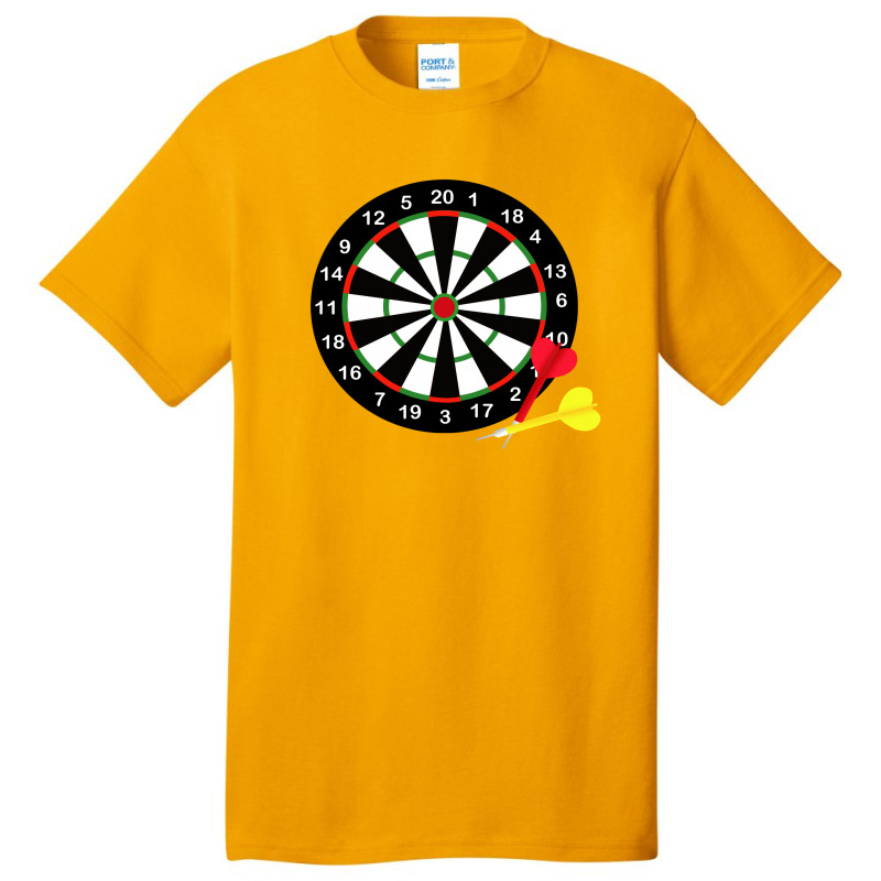 The Dartboard Basic T-shirt by dxart77 | Artistshot