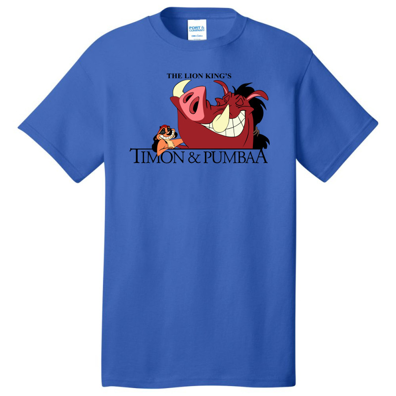 Timon Pumba Basic T-shirt by Reotechart | Artistshot