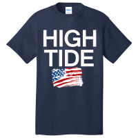 High Tide  America  Design Tees Basic T-shirt | Artistshot