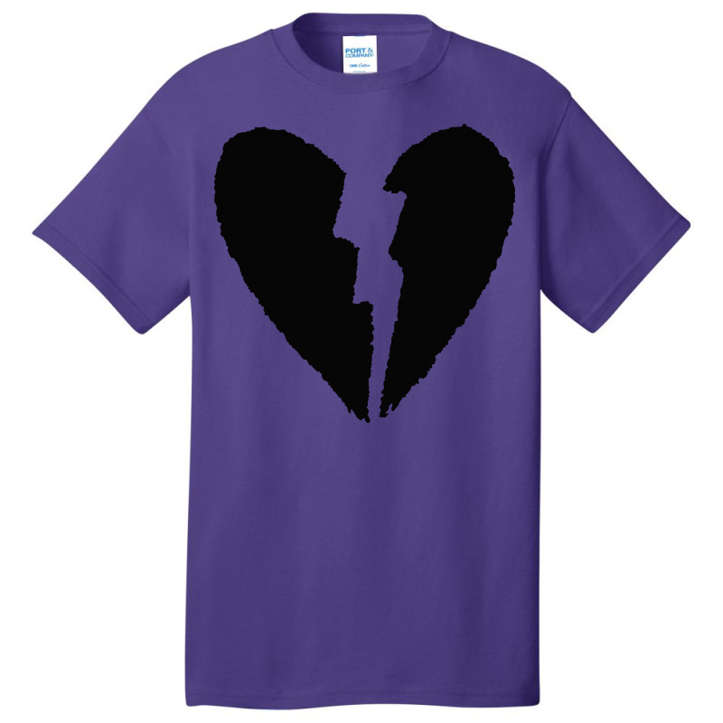 Broken Heart Basic T-shirt by BLQS Apparel | Artistshot