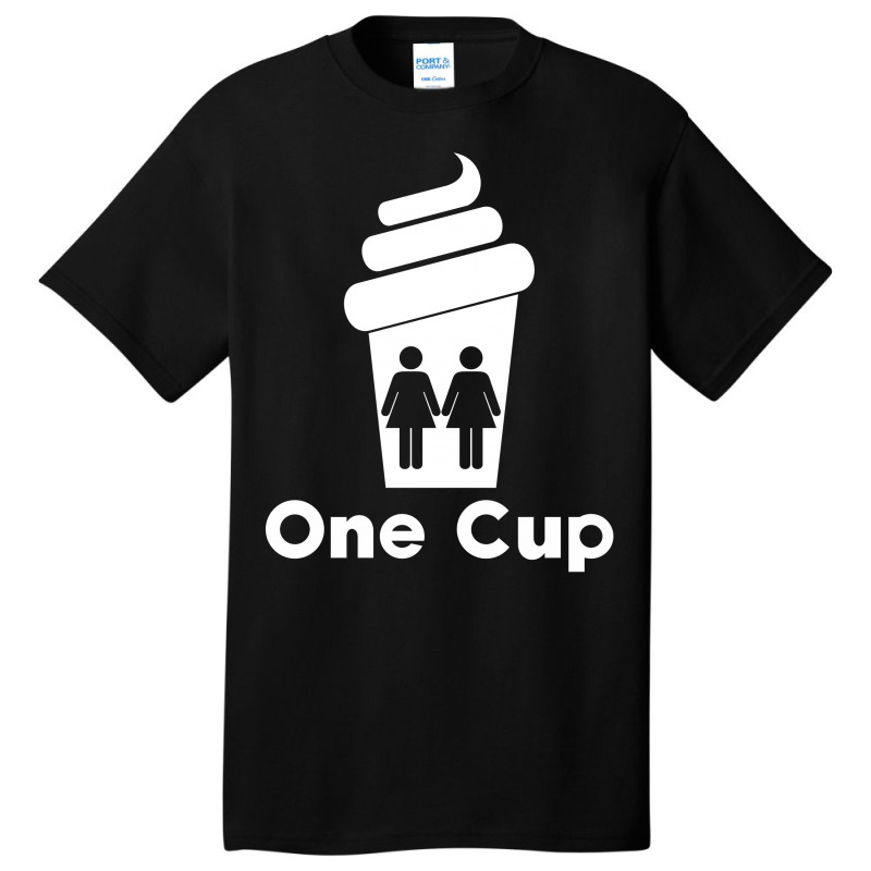 Two Girls One Cup Basic T-shirt | Artistshot