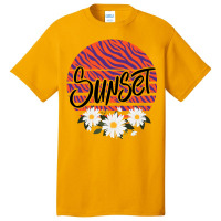 Sunset Basic T-shirt | Artistshot