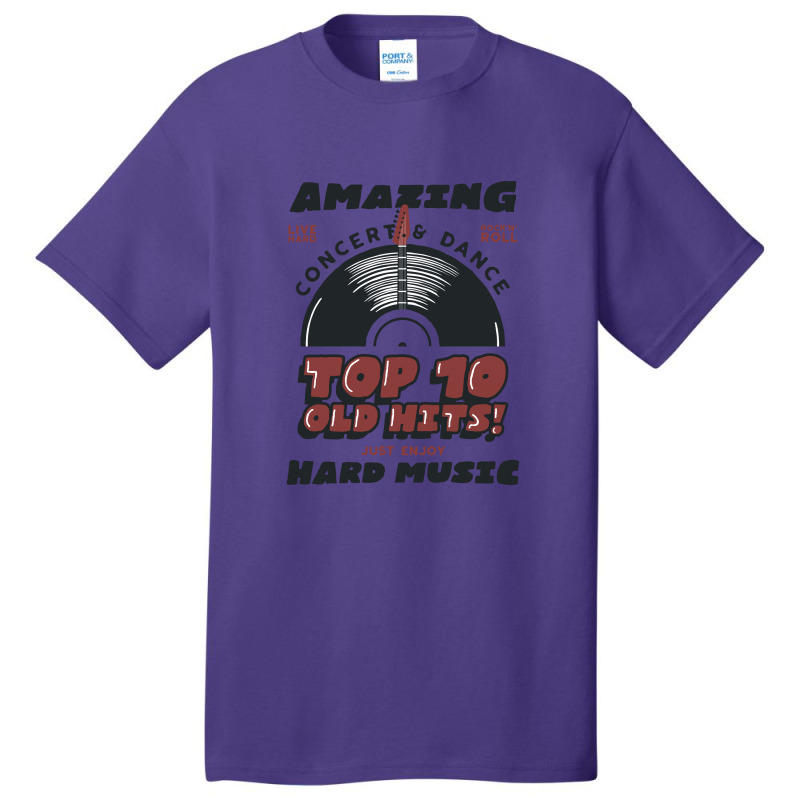 Hard Music Basic T-shirt | Artistshot