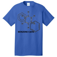 Benzen Ring Design Basic T-shirt | Artistshot