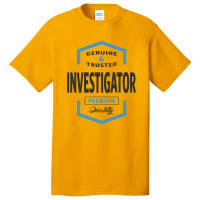 Investigator Basic T-shirt | Artistshot