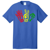 420 Smoke Weed Time Rasta Basic T-shirt | Artistshot