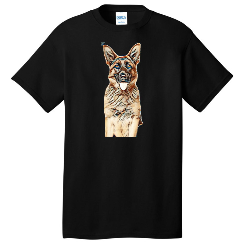 Dog Basic T-shirt by Kemnabi | Artistshot