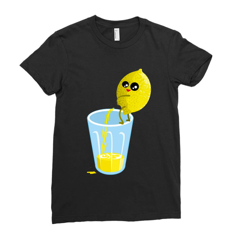 Lemonade Pee Ladies Fitted T-Shirt by Balprut Store | Artistshot