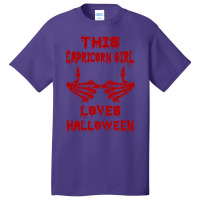 Halloween 2019 This Capricorn Girl Loves Halloween Basic T-shirt | Artistshot