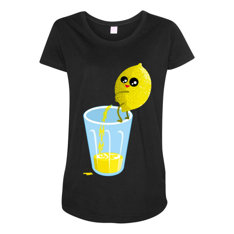 Lemonade Pee Maternity Scoop Neck T-shirt by Balprut Store | Artistshot