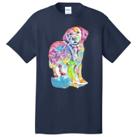 Golden Retriever Basic T-shirt | Artistshot