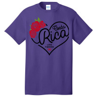 Costa Rica Love Forever Basic T-shirt | Artistshot