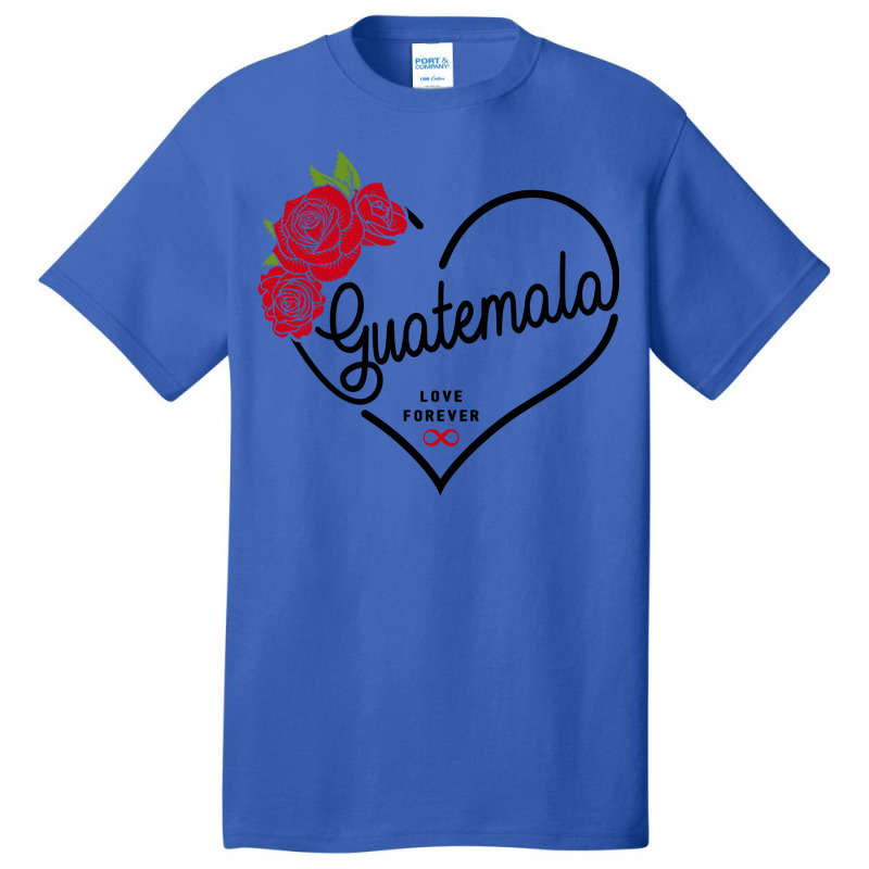 Guatemala Love Forever Basic T-shirt by honeysuckle | Artistshot