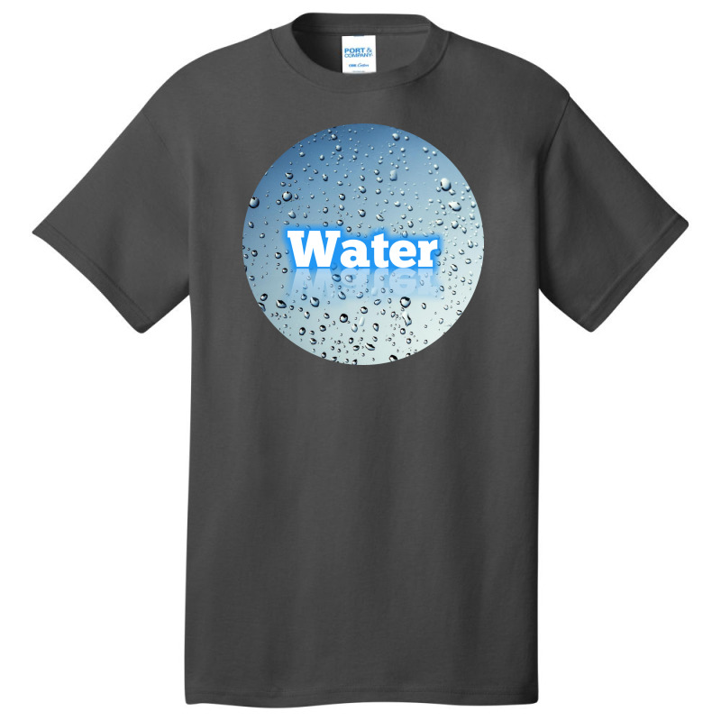 Water Basic T-shirt by mzezo2001 | Artistshot