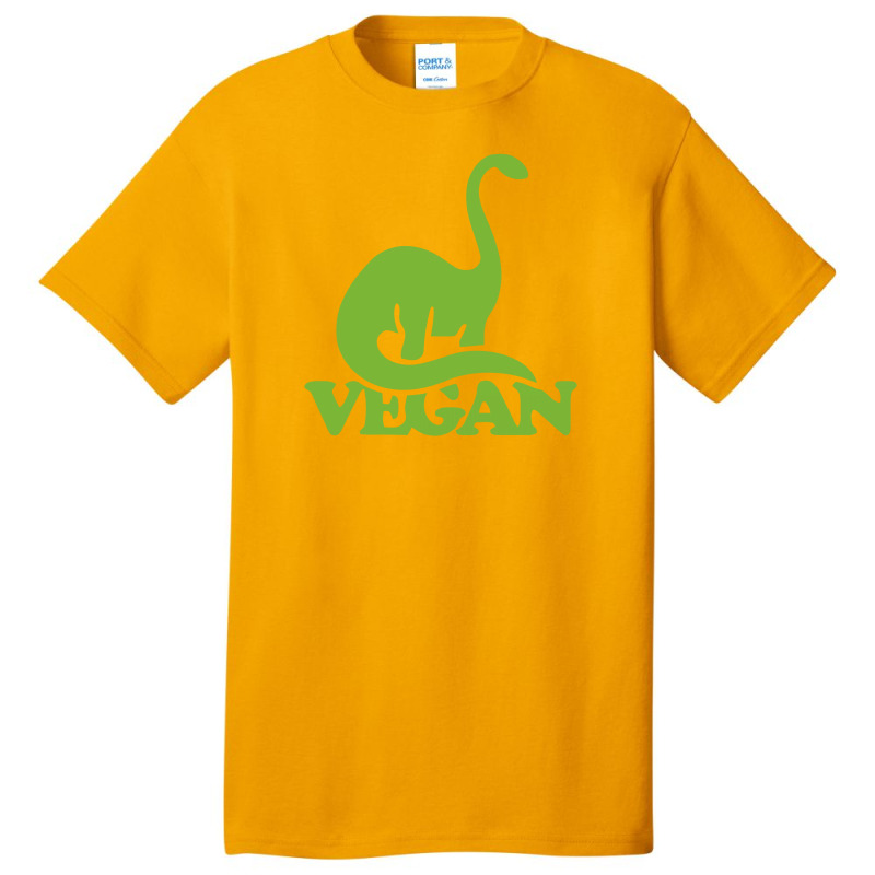 Vegan Dinosaur Basic T-shirt | Artistshot