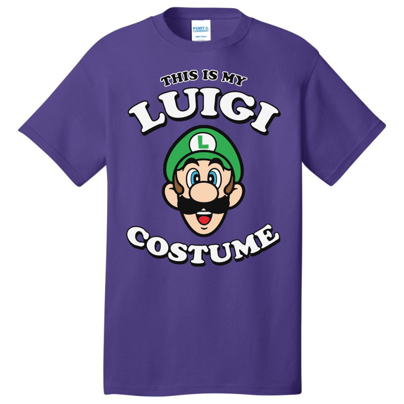 This Is My Luigi Costume Basic T-shirt | Artistshot