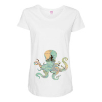 Otter Maternity Scoop Neck T-shirt | Artistshot