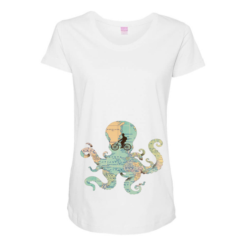 Otter Maternity Scoop Neck T-shirt by azka | Artistshot