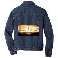 Raised To Life Easter Sunday Men Denim Jacket | Artistshot