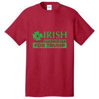 Irish Americans For Trump Basic T-shirt | Artistshot