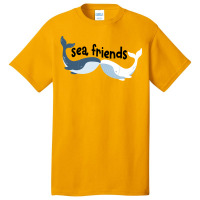 Sea Friends For Light Basic T-shirt | Artistshot