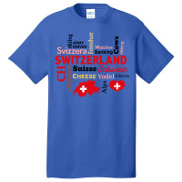 Switzerland Basic T-shirt | Artistshot