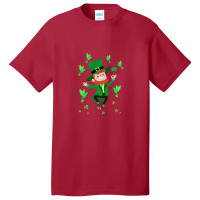 Leprechaun Hummingbird St Patricks Day Costume Green Bird Basic T-shirt | Artistshot