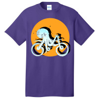 Octopus Bike Basic T-shirt | Artistshot