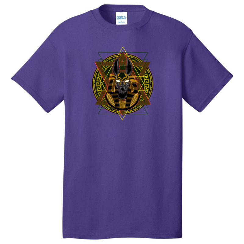 Anubis Basic T-shirt by Shade Albios | Artistshot